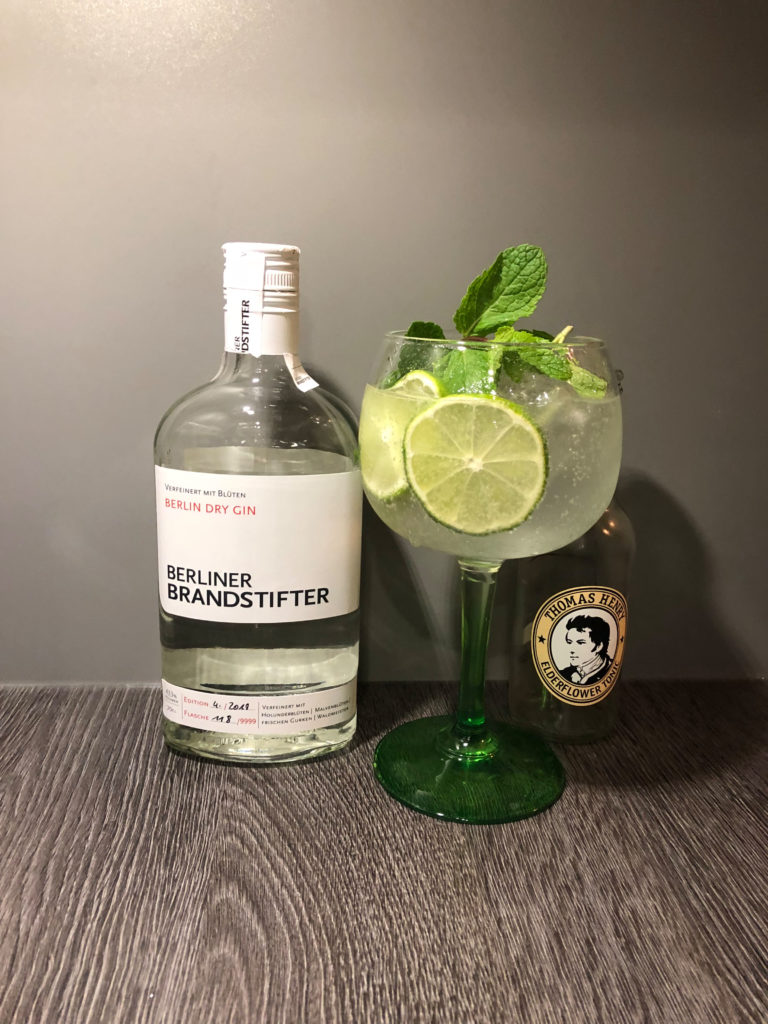 Gin mit Elderflower Tonic GINfektion Dein Blog um Gin & Bartending